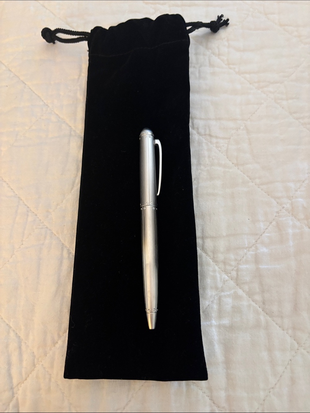 Tiffany & Co. sterling silver vintage Atlas ballpoint pen